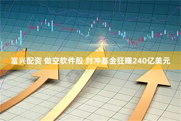 富兴配资 做空软件股 对冲基金狂赚240亿美元